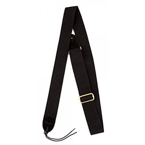 Fender Cotton Oval Black Guitar Strap